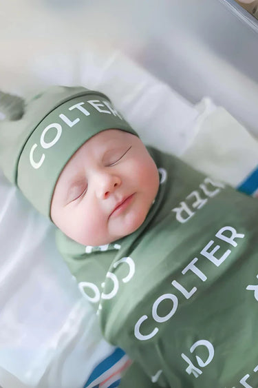 Personalized Swaddle Set